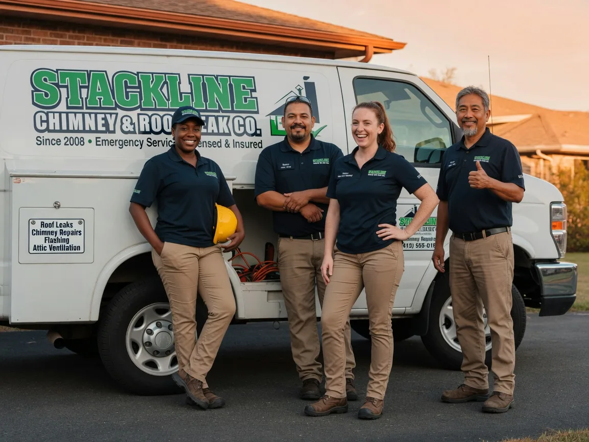 Chimney flashing repair company in Byfield, MA